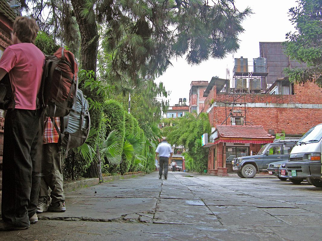 Tibet Kailash 01 To Nyalam 01 Kathmandu Guesthouse Entrance